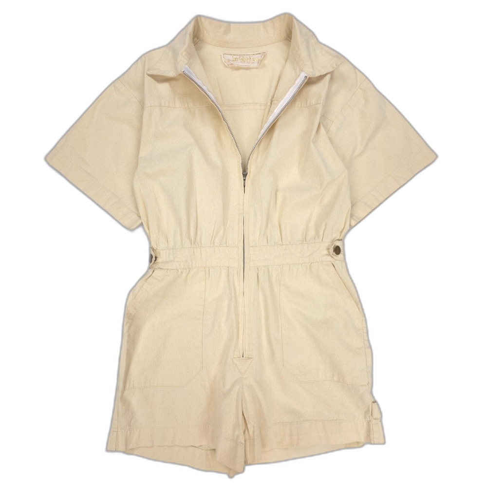JEN'S PIRATE BOOTY Headliner Romper Mellow Yellow Elevated Western Boho Y2k